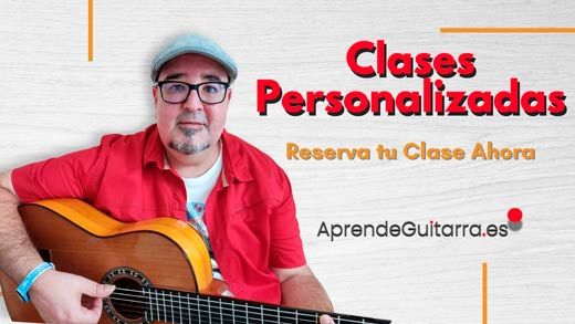 Clases de guitarra personalizadas