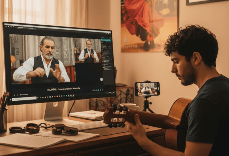 academia de guitarra flamenca online