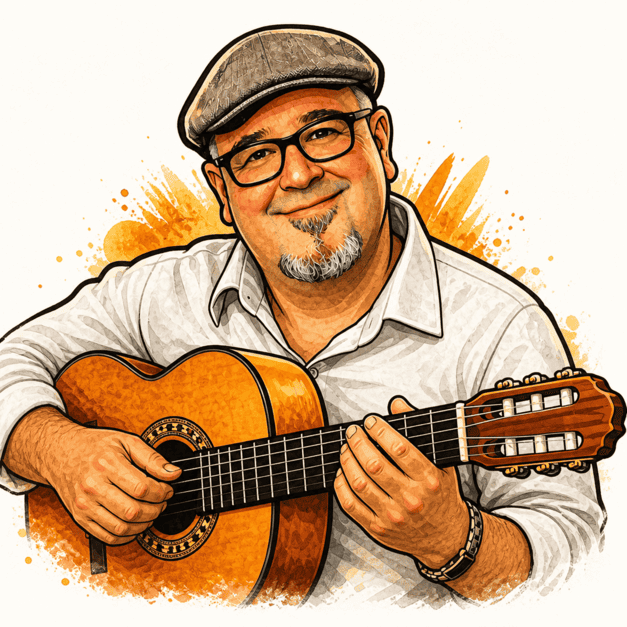 Pedro Vázquez, creador de Aprendeguitarra.es